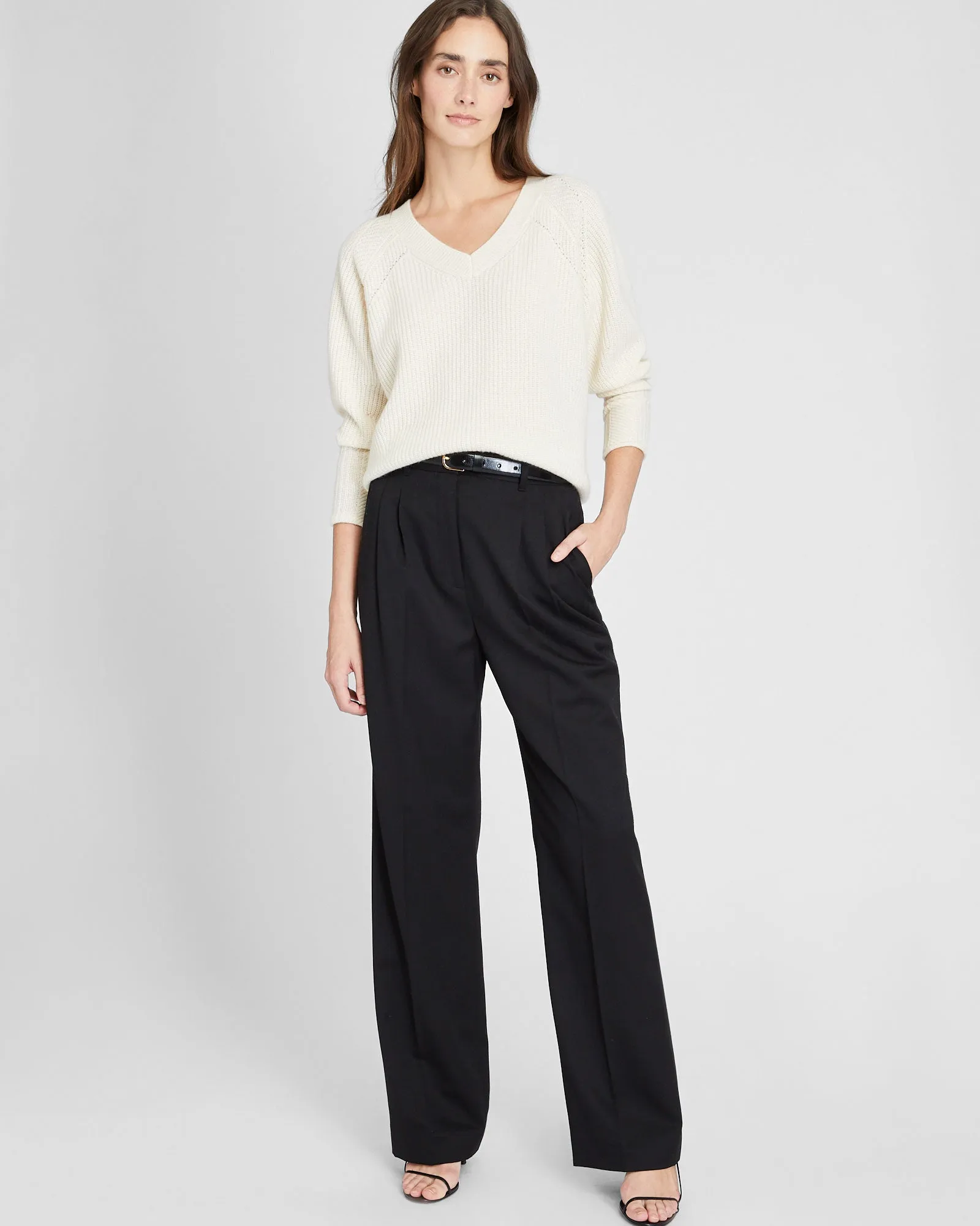 Lightweight Wool Pleated Trouser sold by Club Monaco