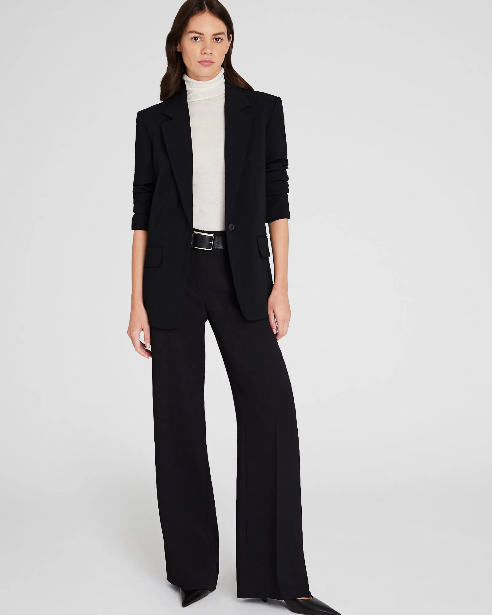 Relaxed Crepe Blazer sold by Club Monaco product image thumbnail 2