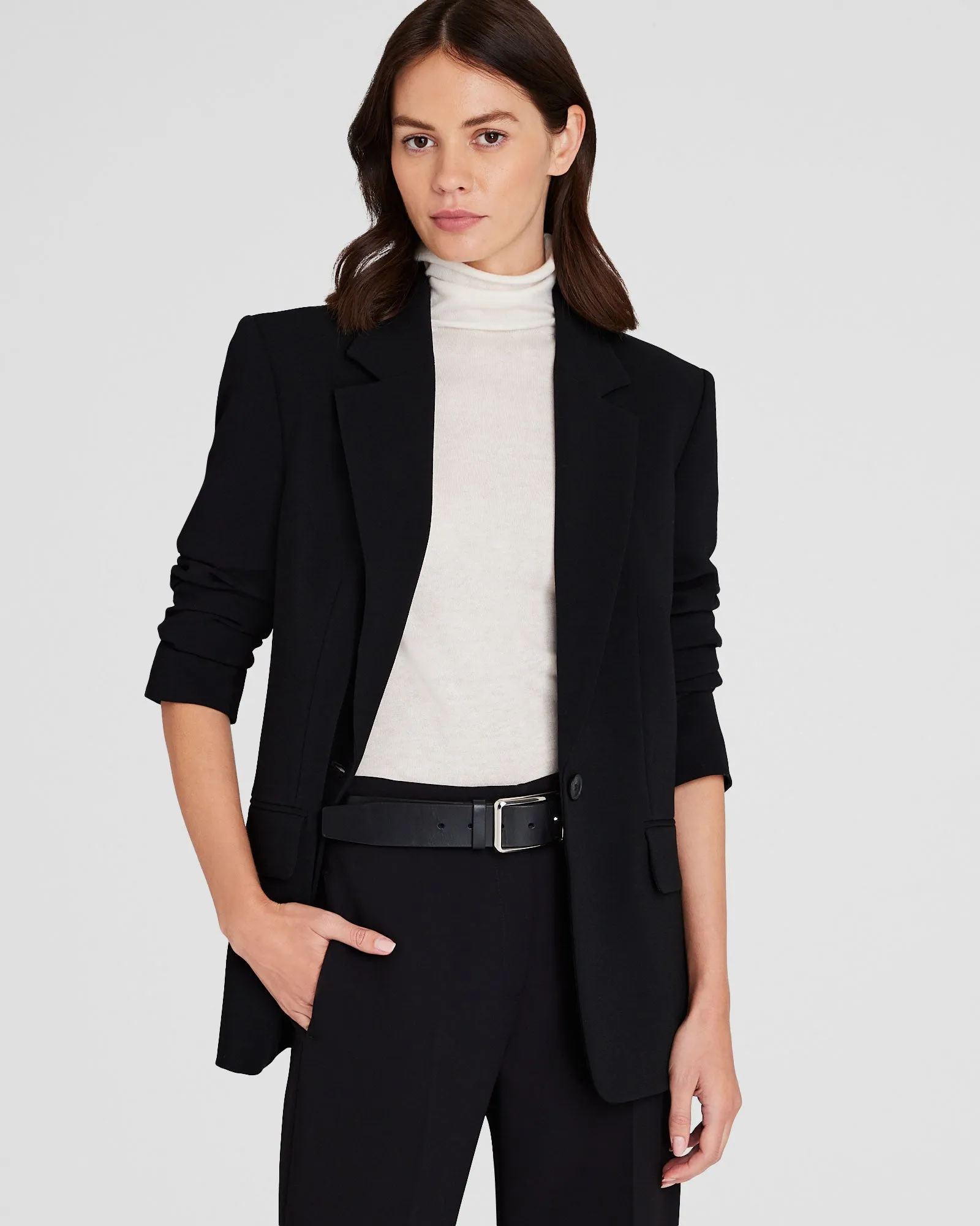 Relaxed Crepe Blazer sold by Club Monaco