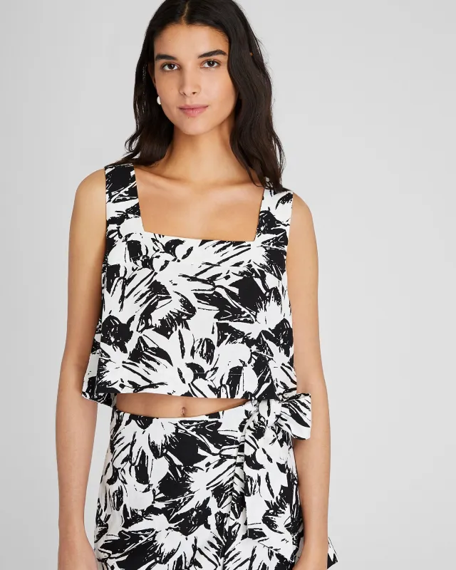 Linen Blend Shell Top sold by Club Monaco