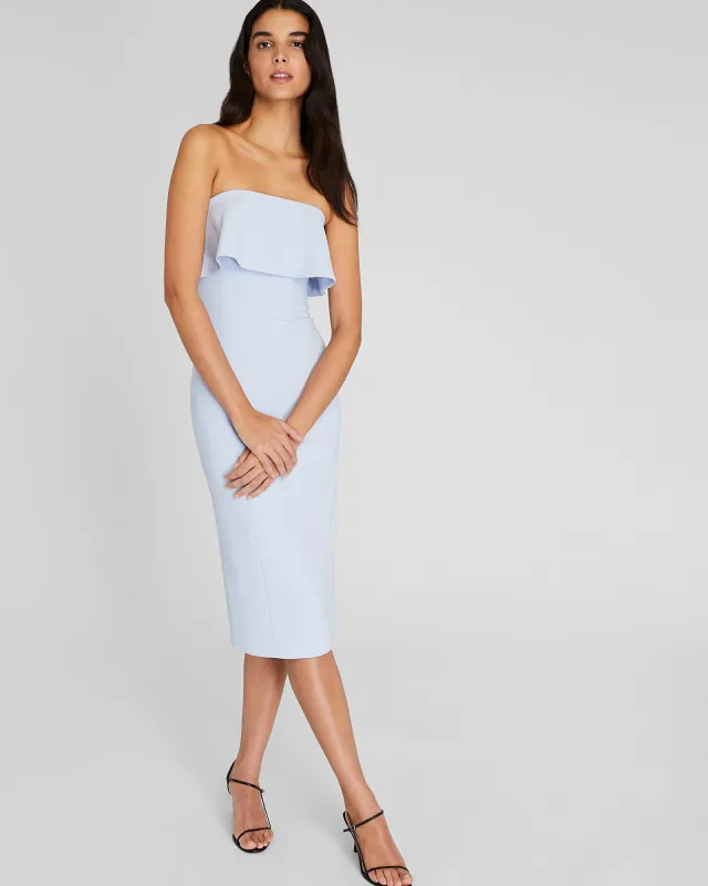 Tiered Overlay Tube Dress sold by Club Monaco