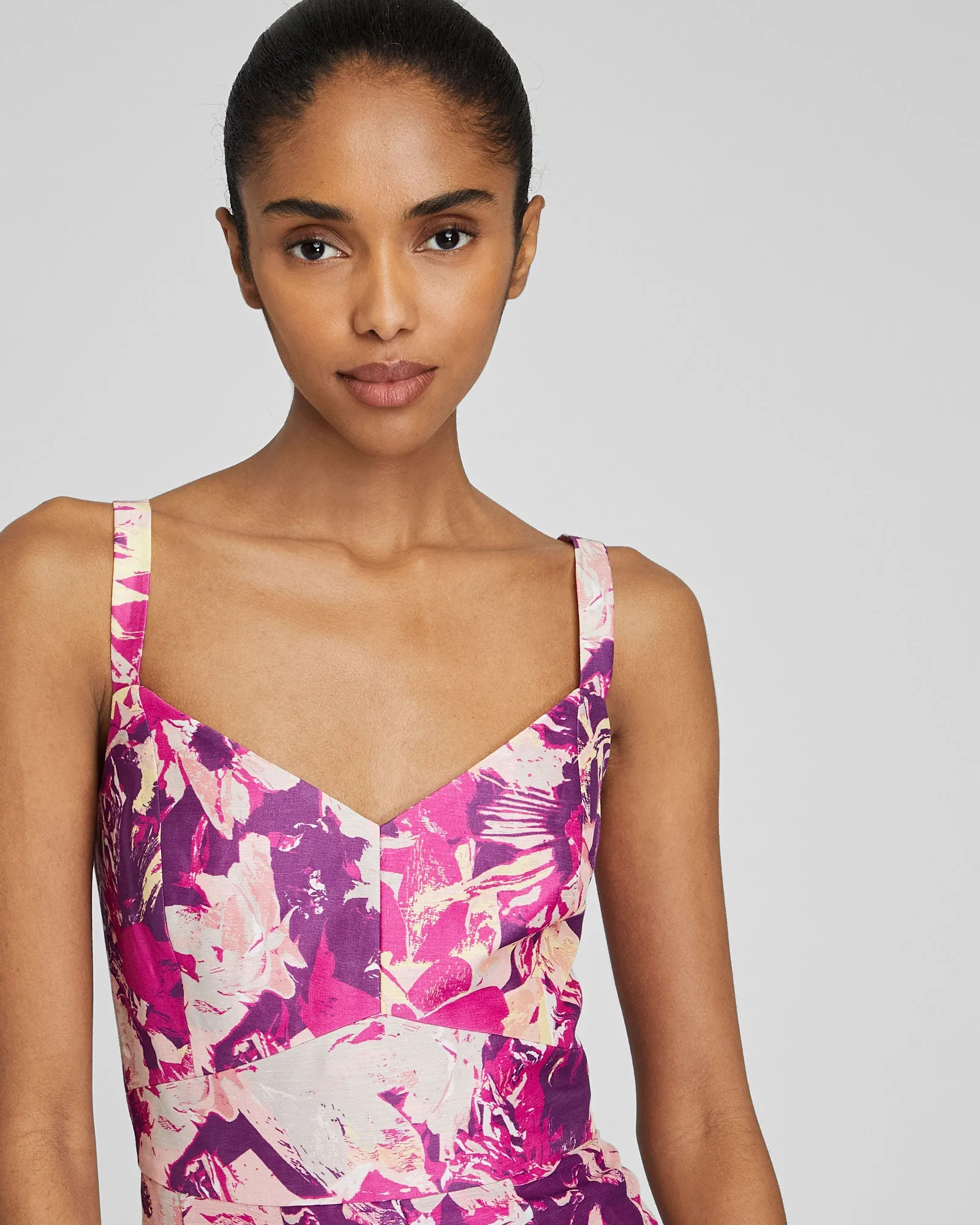 Fluted Hem Mini Dress sold by Club Monaco product image thumbnail 3