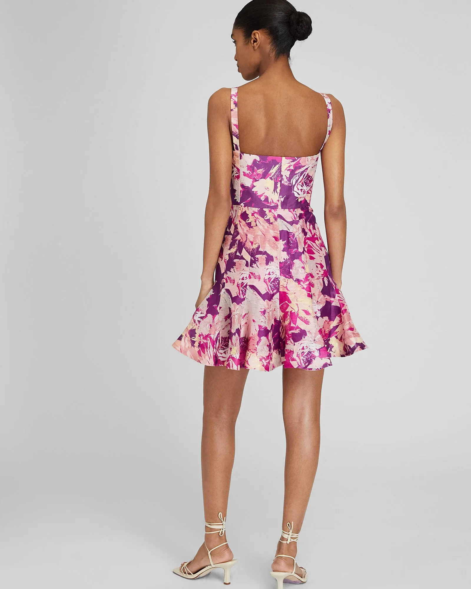 Fluted Hem Mini Dress sold by Club Monaco product image thumbnail 2