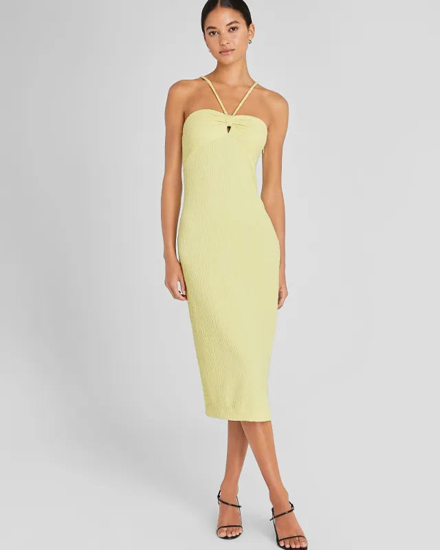 Mock Smock Midi Dress sold by Club Monaco