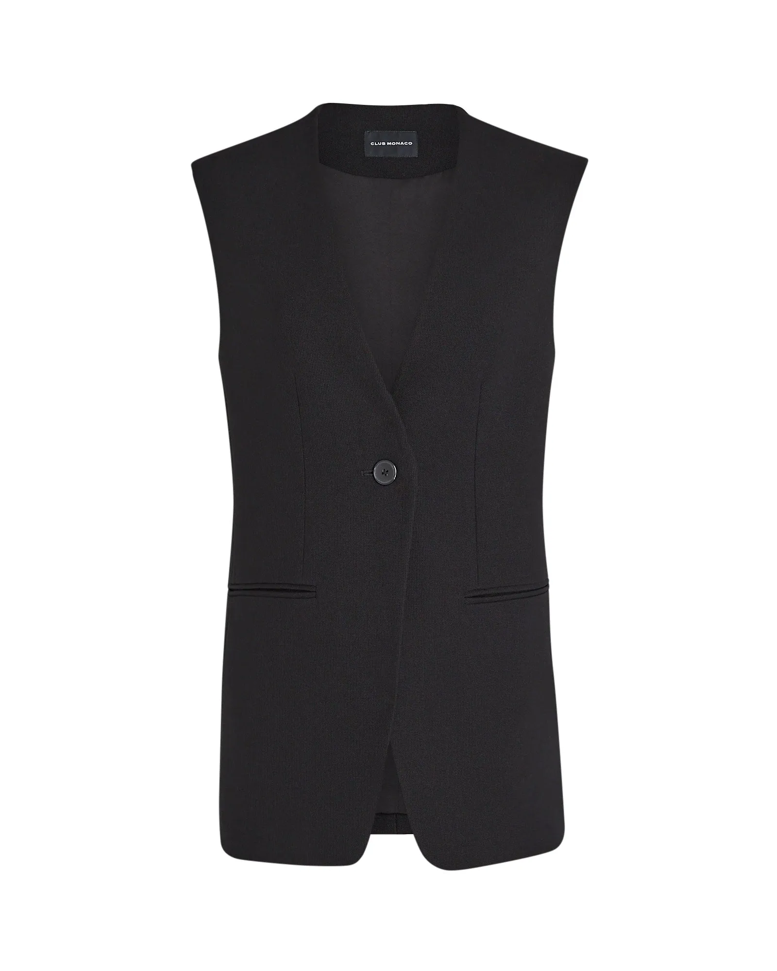 Relaxed Long Vest sold by Club Monaco product image thumbnail 5