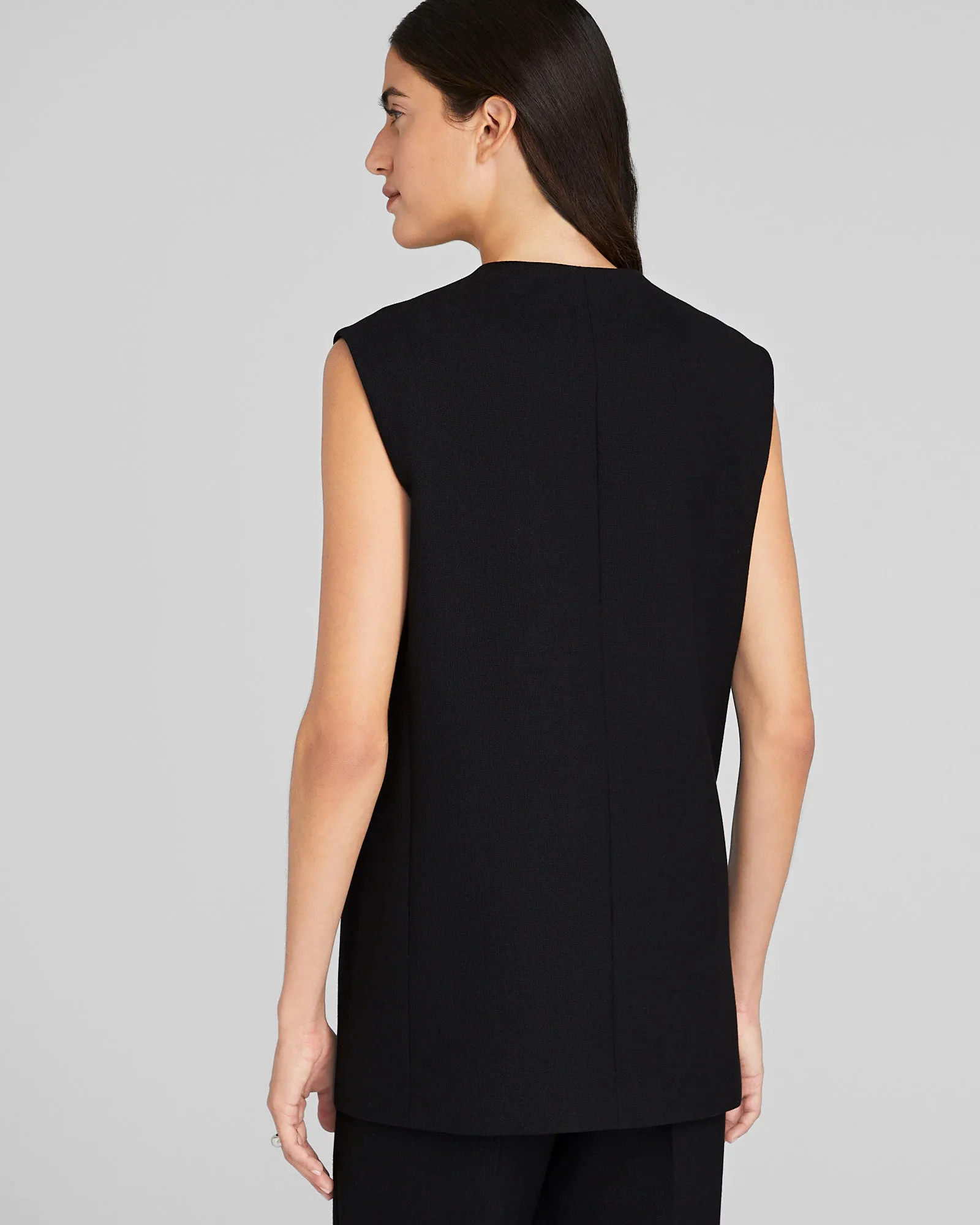 Relaxed Long Vest sold by Club Monaco product image thumbnail 3