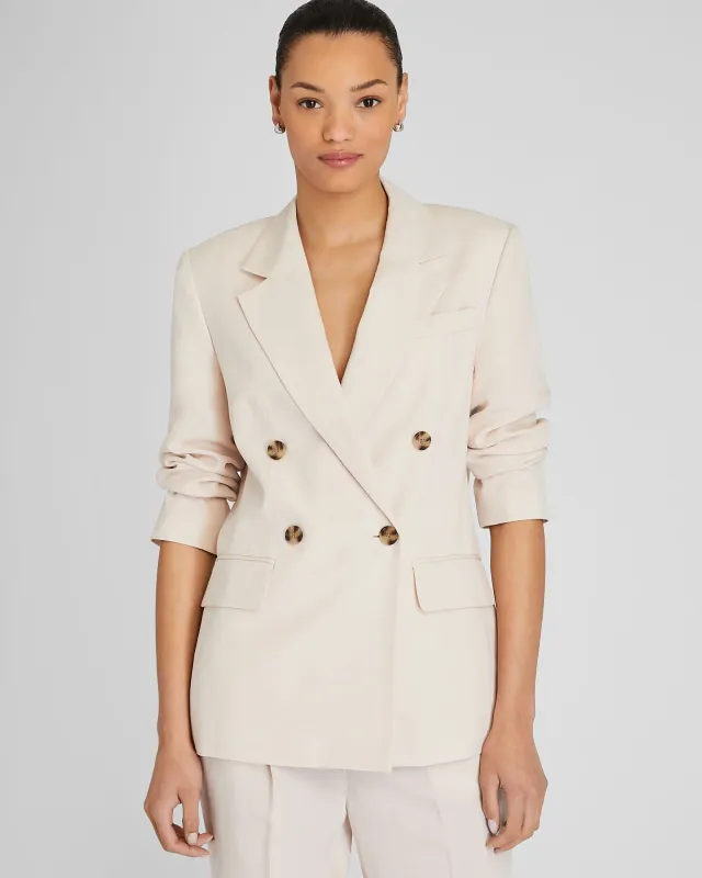 Lightweight Double-Breasted Blazer sold by Club Monaco