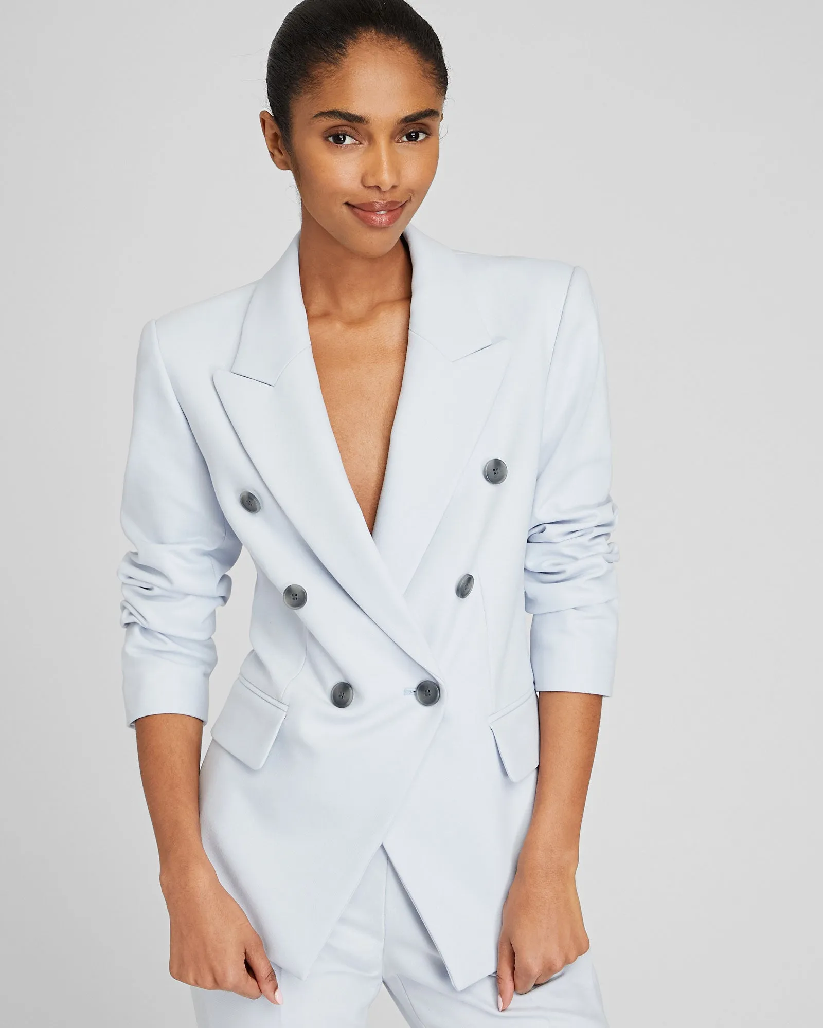 Classic Cutaway Double Breasted Blazer sold by Club Monaco