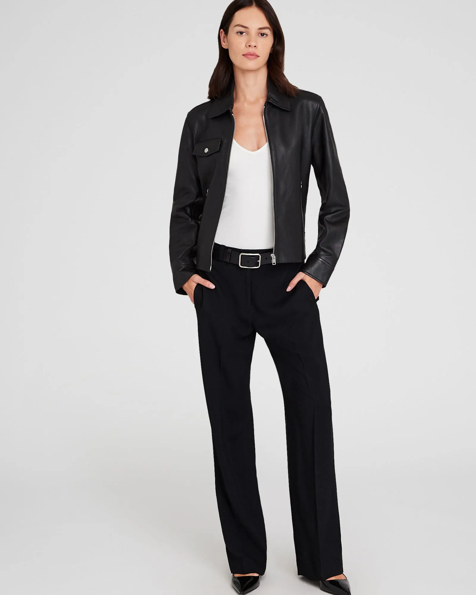 Ribbed Bodysuit sold by Club Monaco product image thumbnail 3