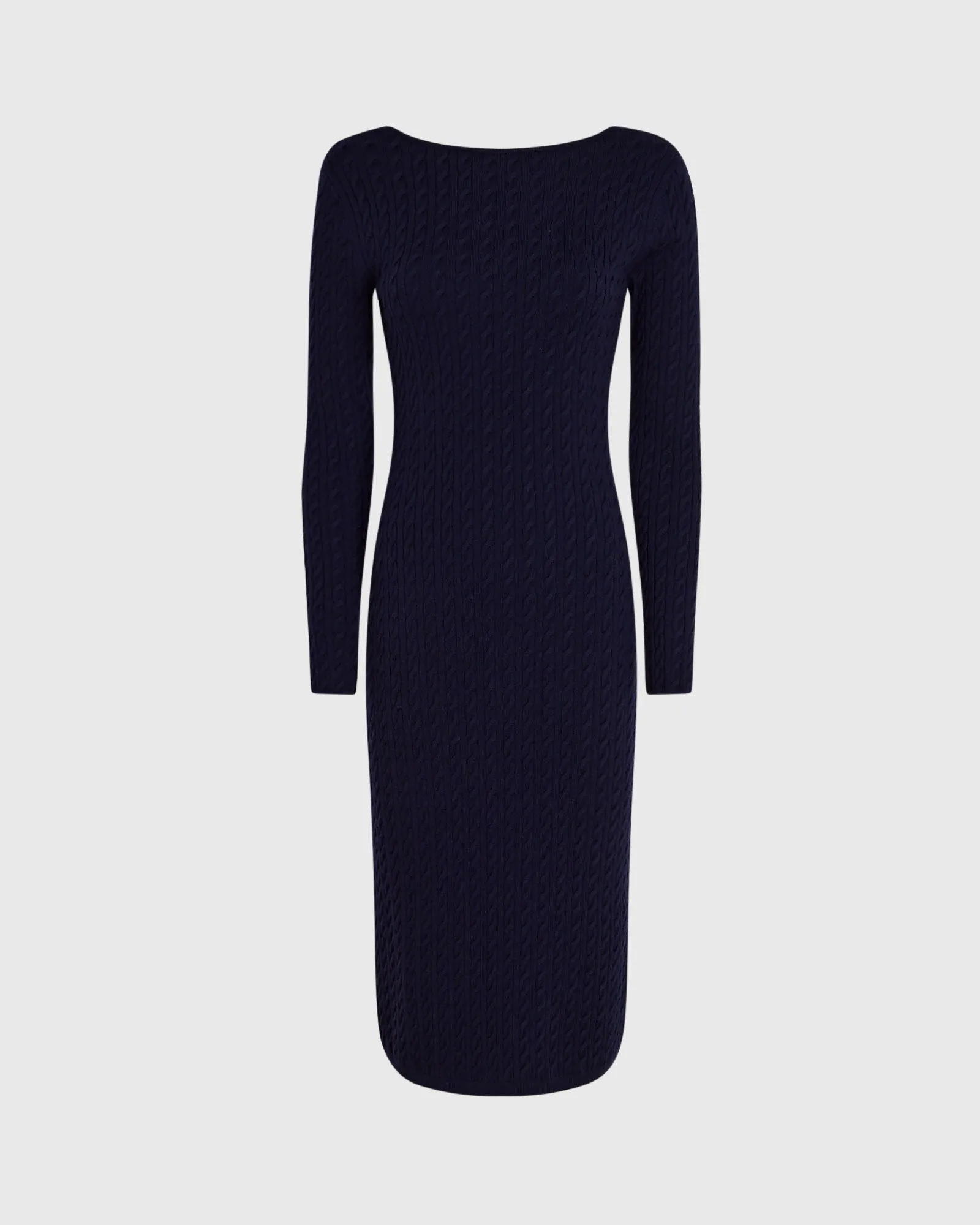 Open Back Cable-Knit Midi Dress sold by Club Monaco product image thumbnail 5