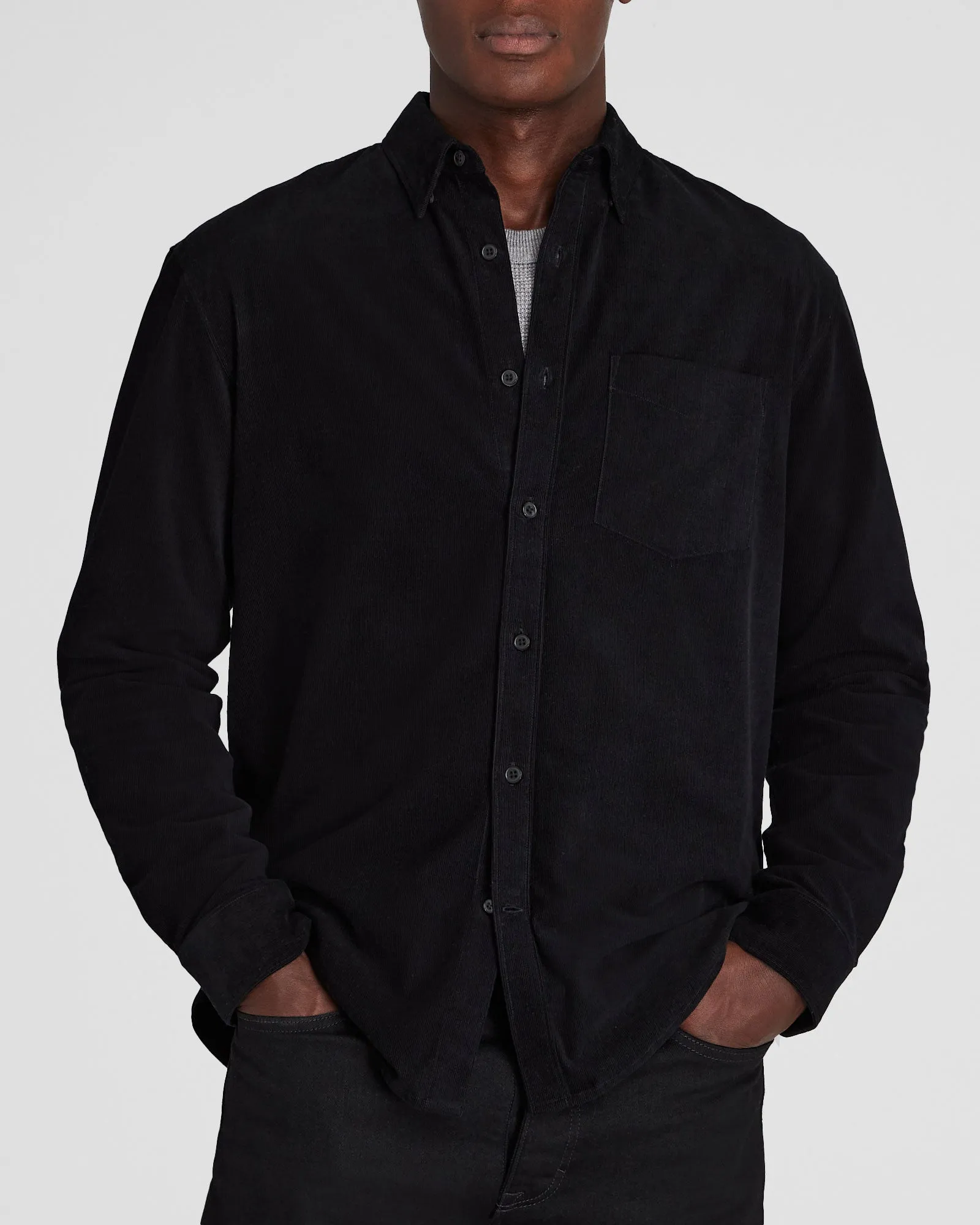 Long-Sleeve Corduroy Shirt sold by Club Monaco