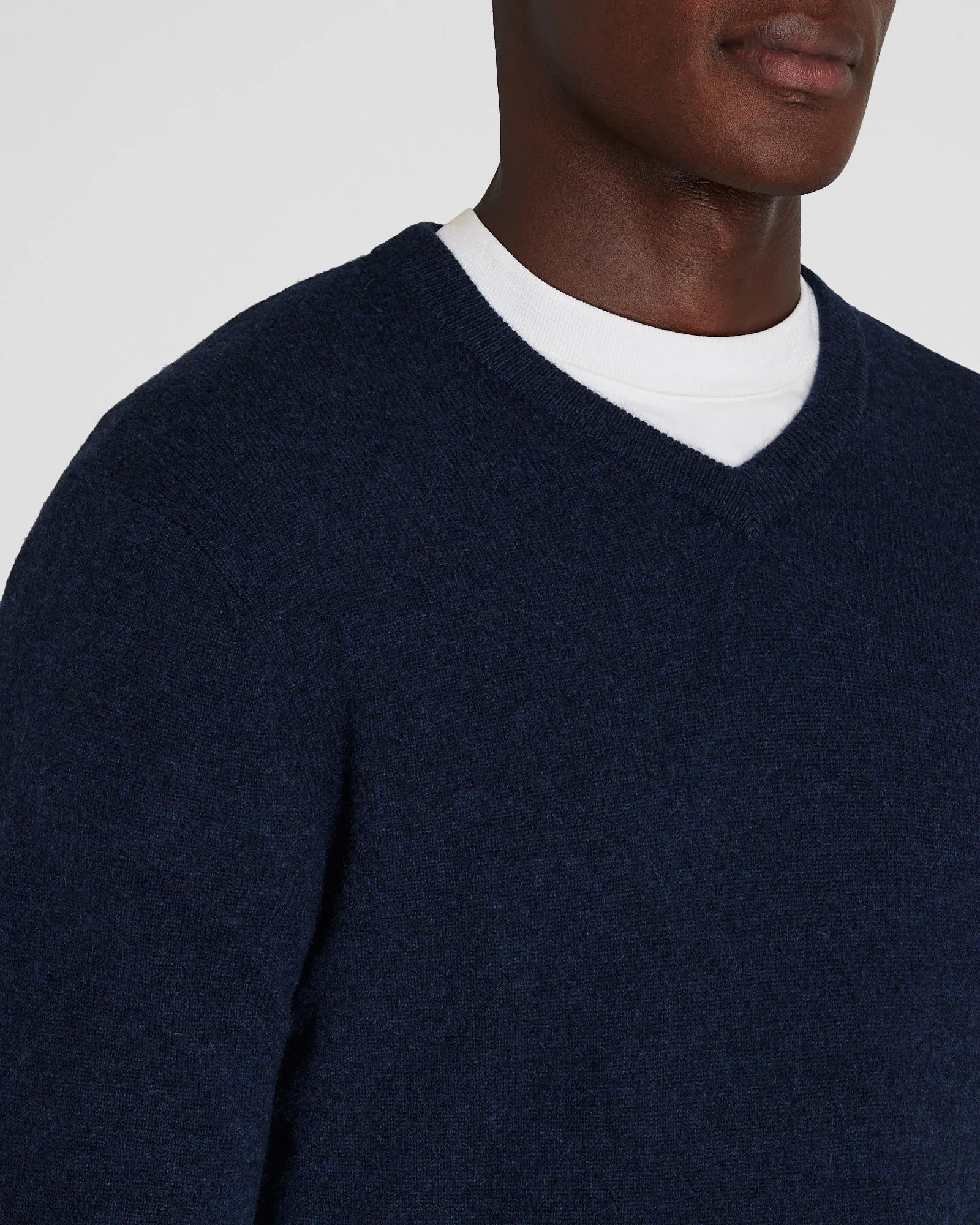 Lightweight Cashmere V-Neck Sweater sold by Club Monaco product image thumbnail 2