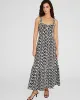 Shirred Tier Maxi Dress sold by Club Monaco