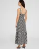 Shirred Tier Maxi Dress sold by Club Monaco