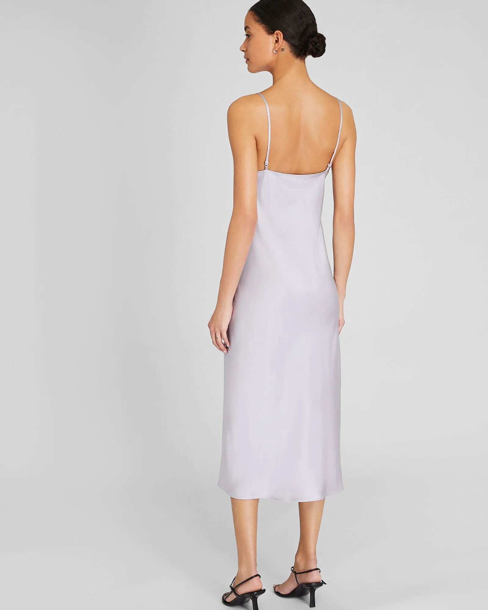 Silk Charmeuse Midi Slip Dress sold by Club Monaco product image thumbnail 2
