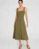 Square Neck Midi Dress sold by Club Monaco