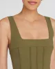 Square Neck Midi Dress sold by Club Monaco