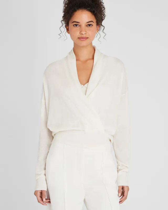 Cashmere Wrap Sweater sold by Club Monaco