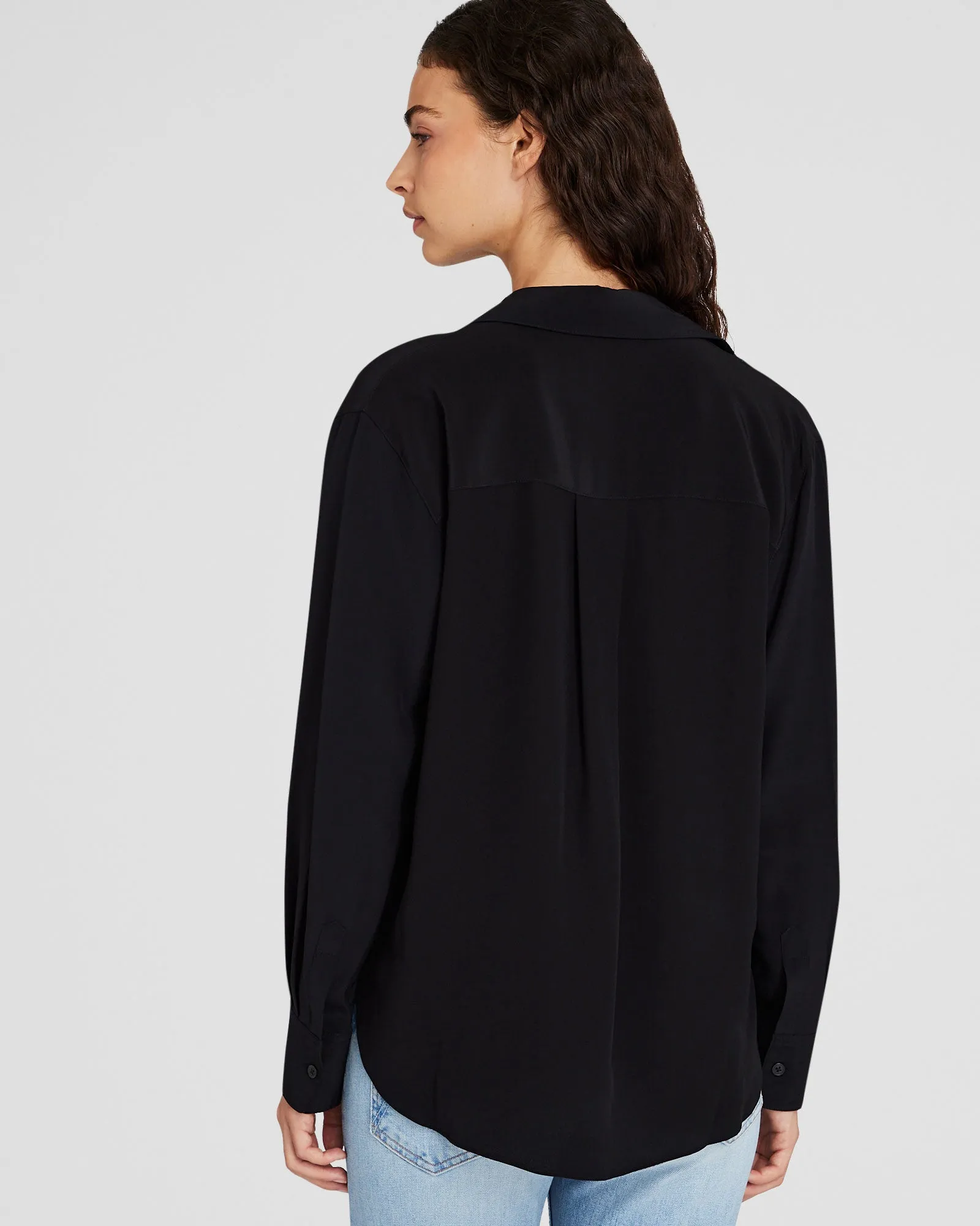 Silk Utility Shirt sold by Club Monaco product image thumbnail 3