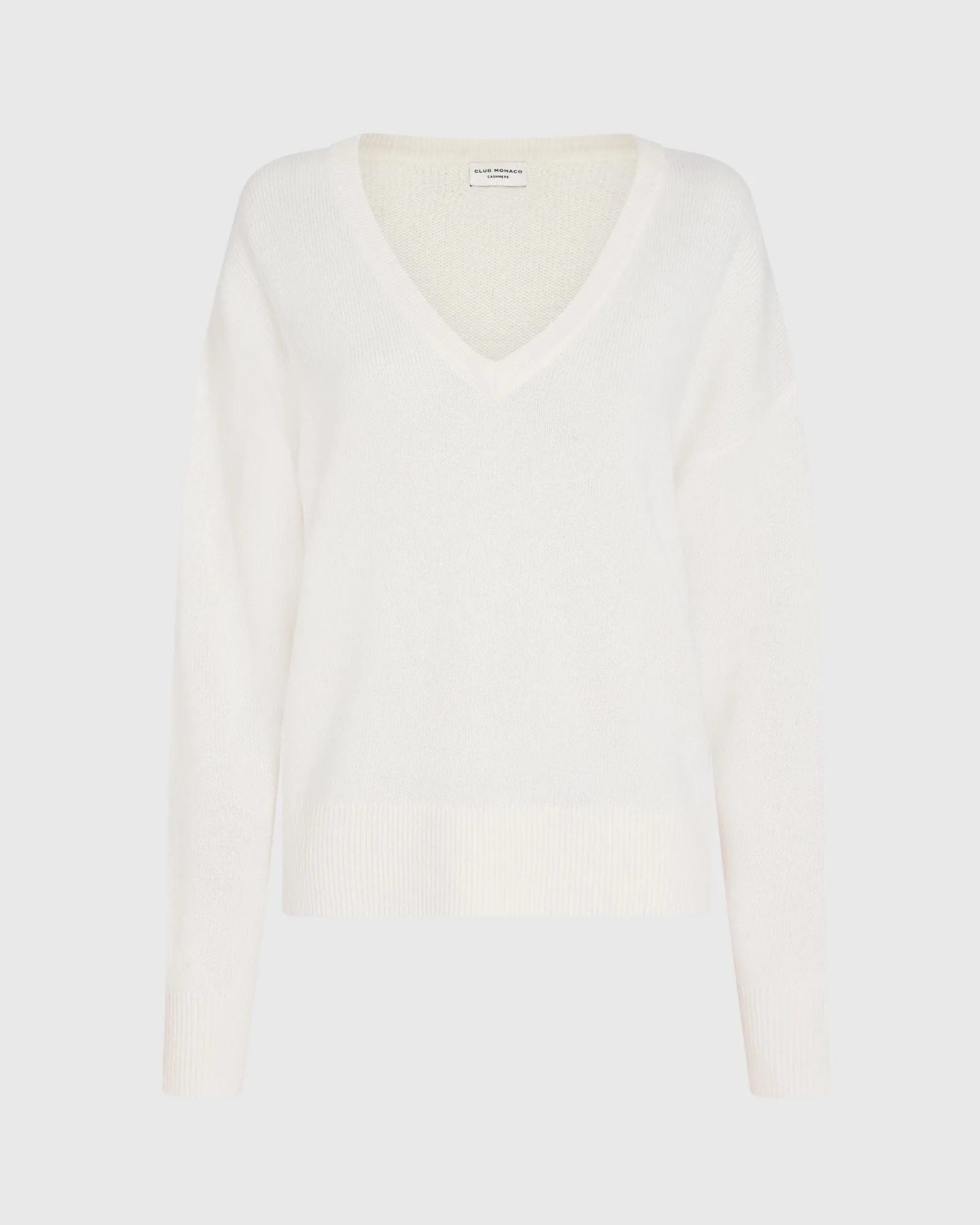 Cashmere V-Neck Sweater sold by Club Monaco product image thumbnail 5