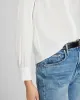 Shirred Shoulder Silk Shirt sold by Club Monaco