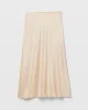 Silk Charmeuse Midi Skirt sold by Club Monaco
