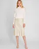 Silk Charmeuse Midi Skirt sold by Club Monaco