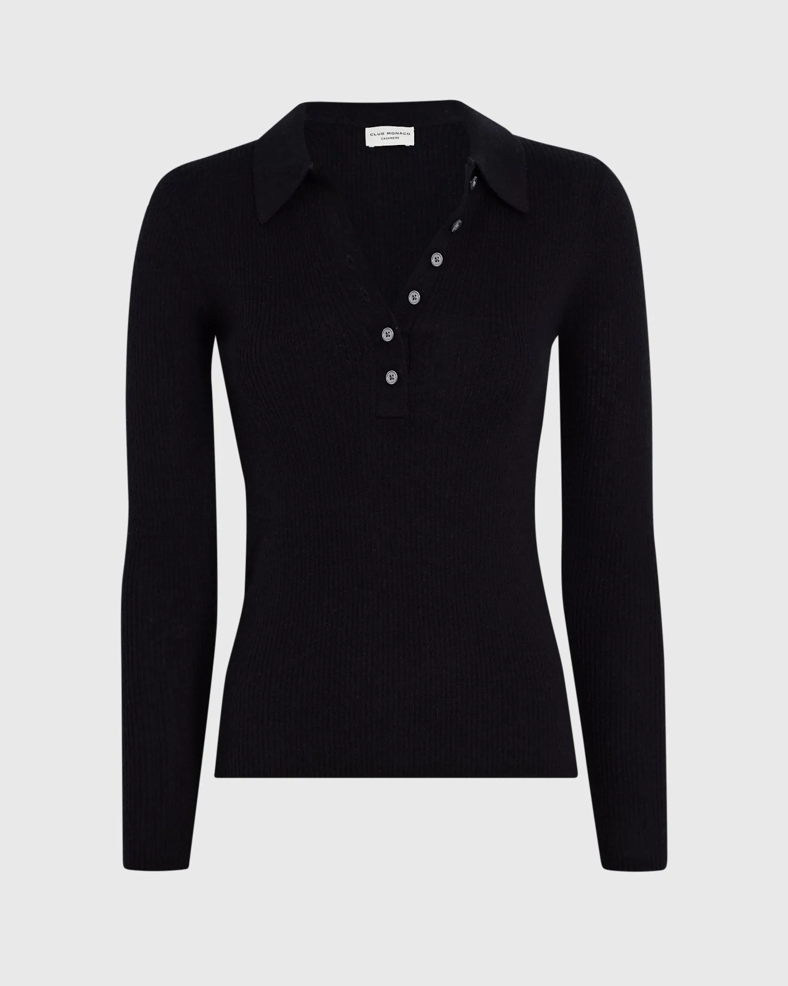 Cashmere Rib Polo sold by Club Monaco product image thumbnail 5