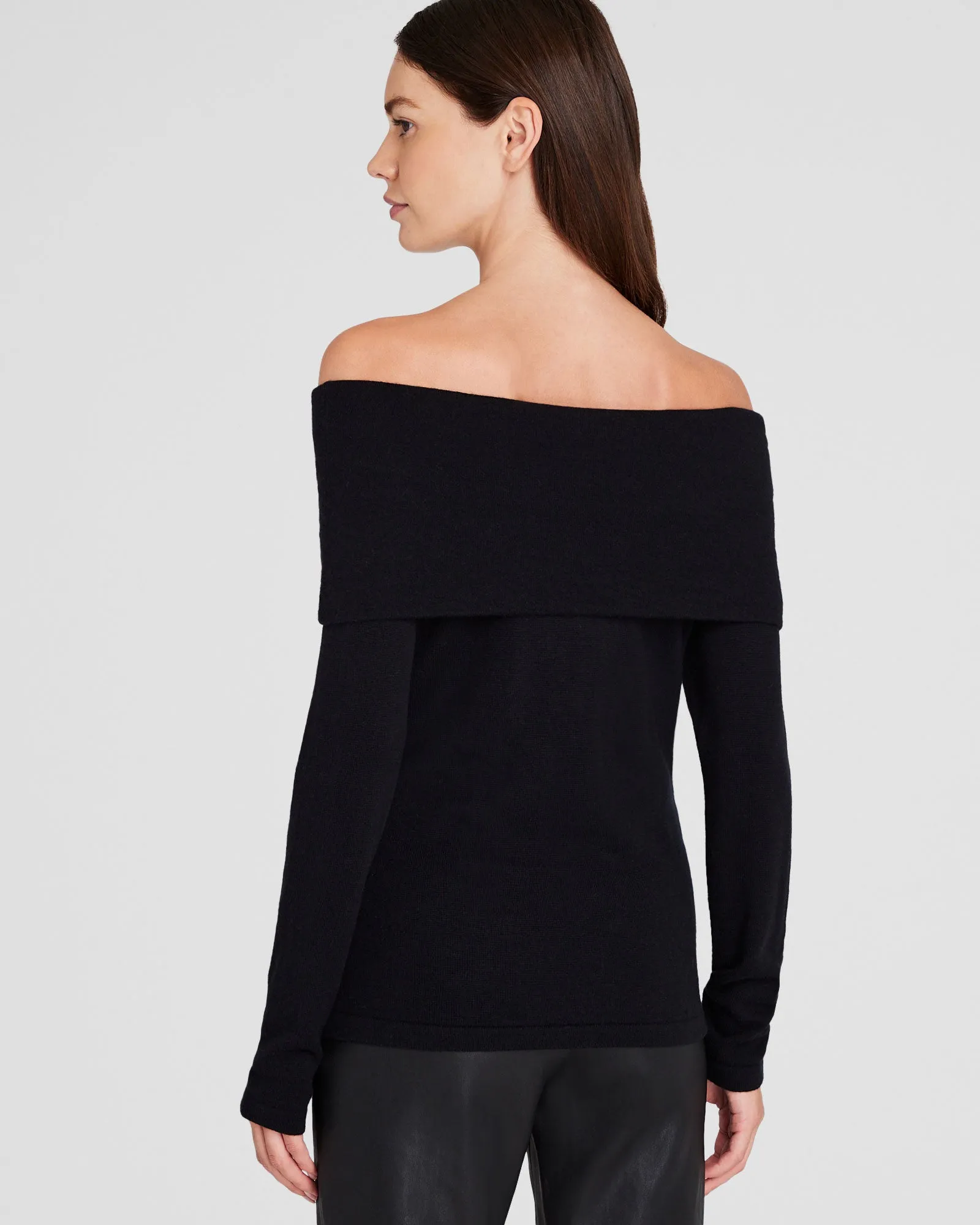 Off-The-Shoulder Cashmere Sweater sold by Club Monaco product image thumbnail 3