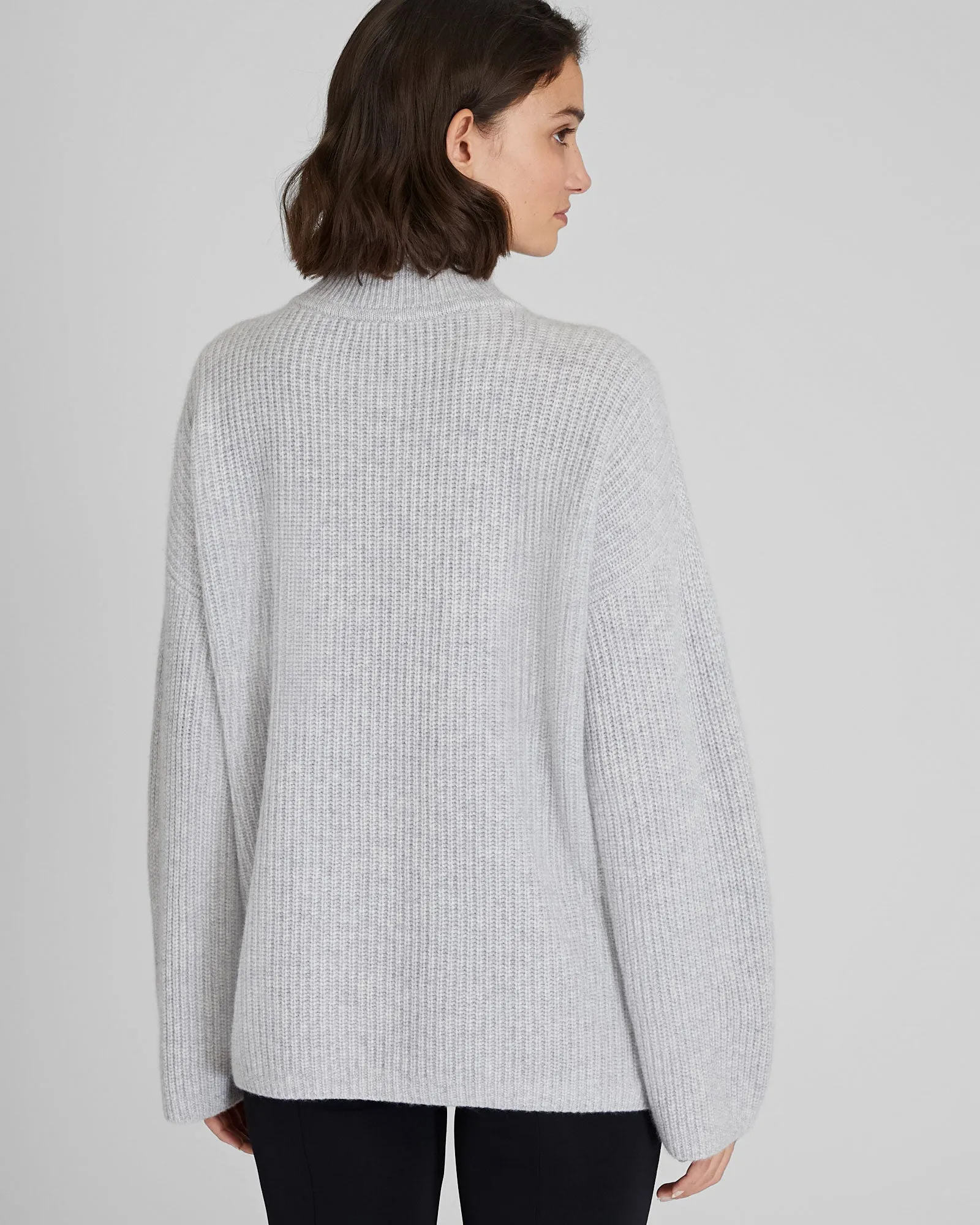 Relaxed Cashmere Quarter-Zip Sweater sold by Club Monaco product image thumbnail 3