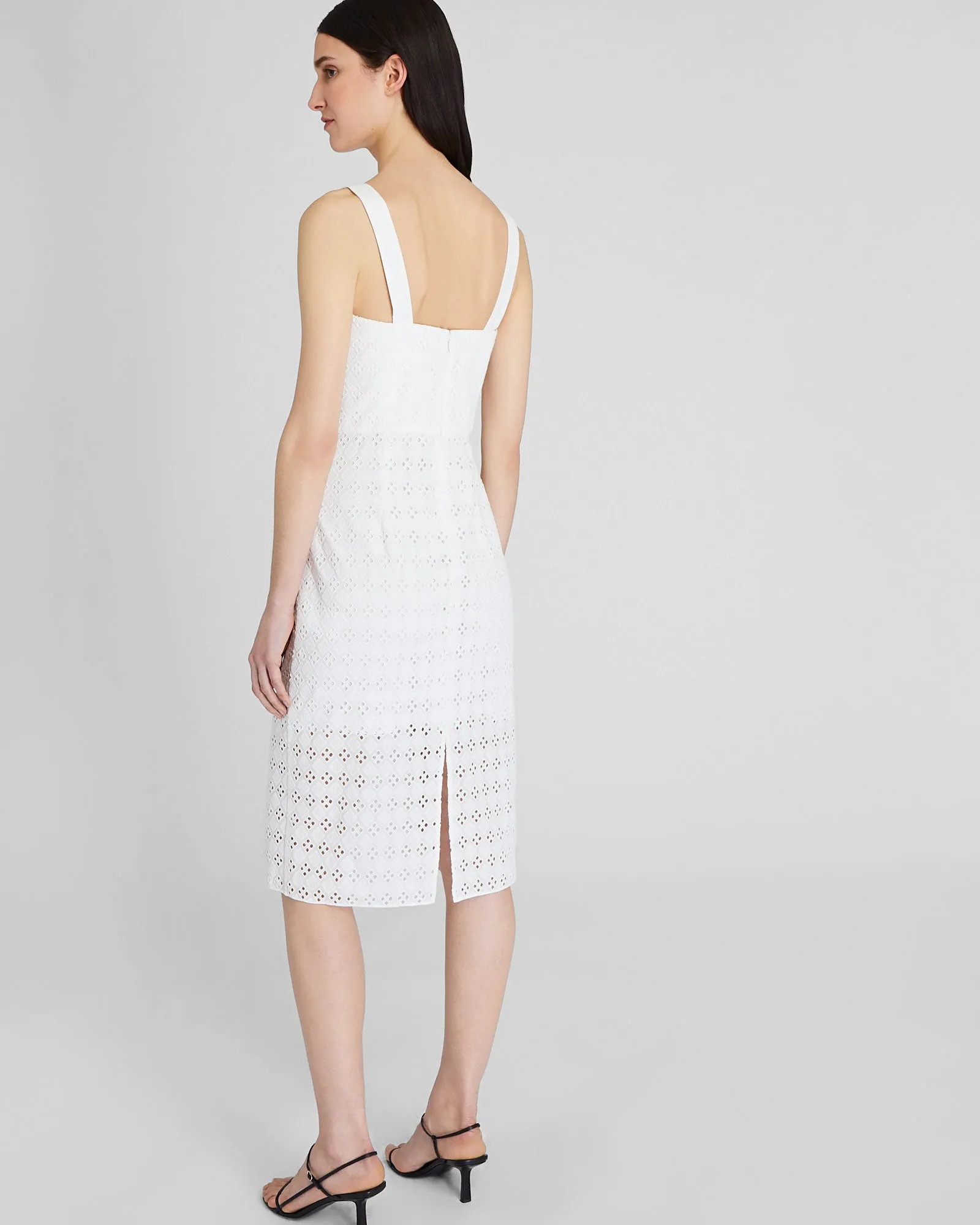 Eyelet Midi Dress sold by Club Monaco product image thumbnail 2