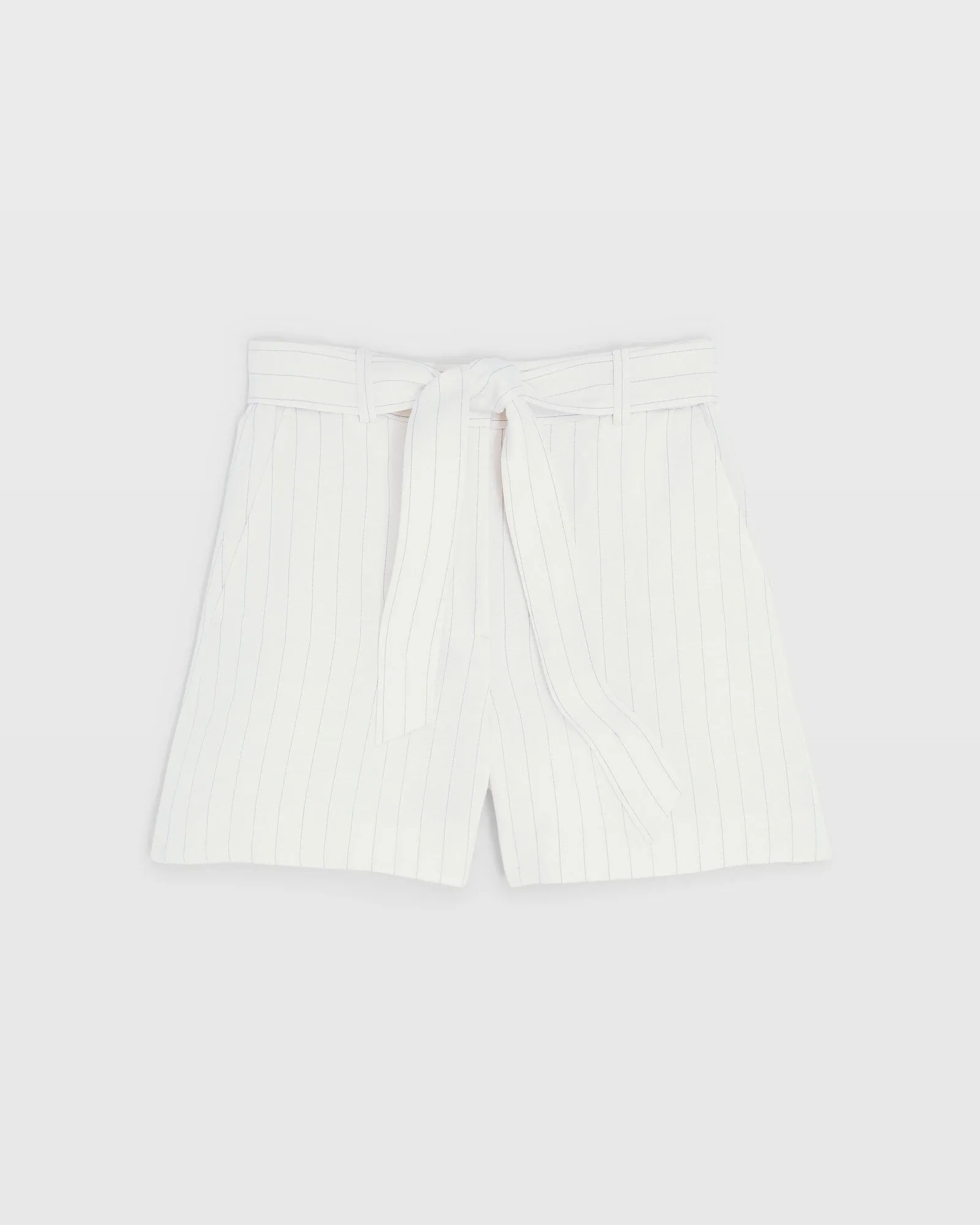 Pinstripe Linen Blend Short sold by Club Monaco product image thumbnail 5