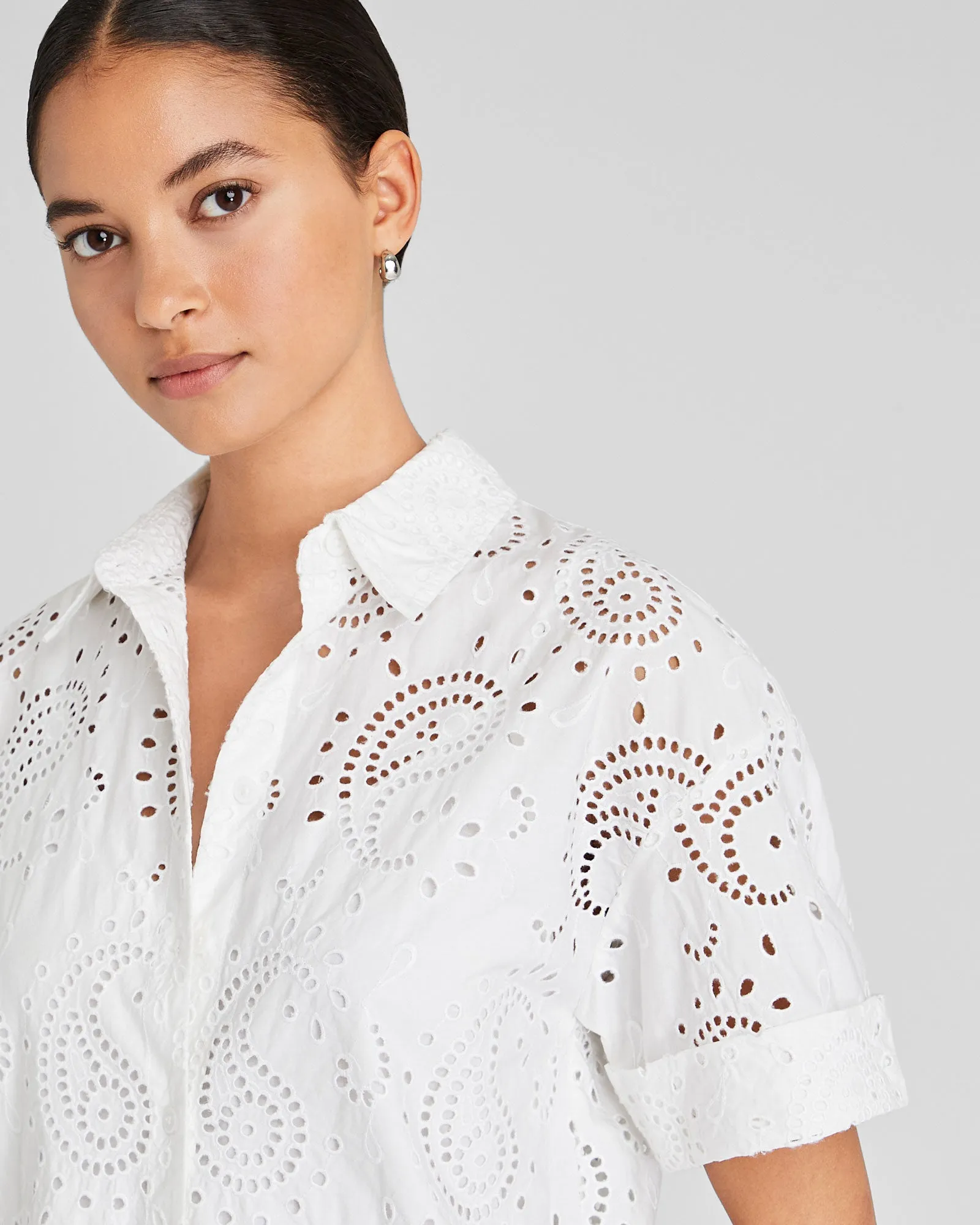 Eyelet Shirt Dress sold by Club Monaco product image thumbnail 3