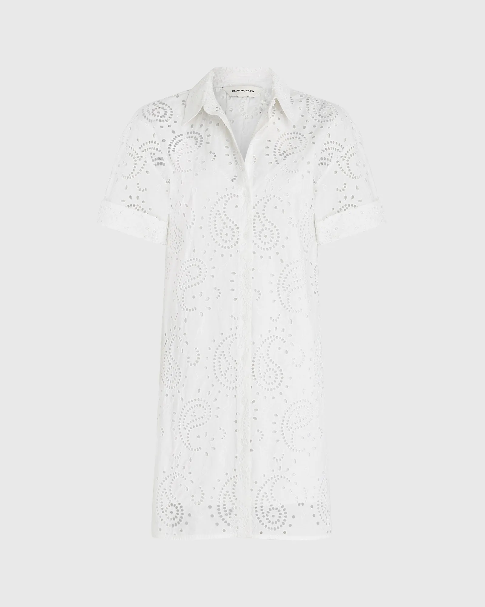 Eyelet Shirt Dress sold by Club Monaco product image thumbnail 5