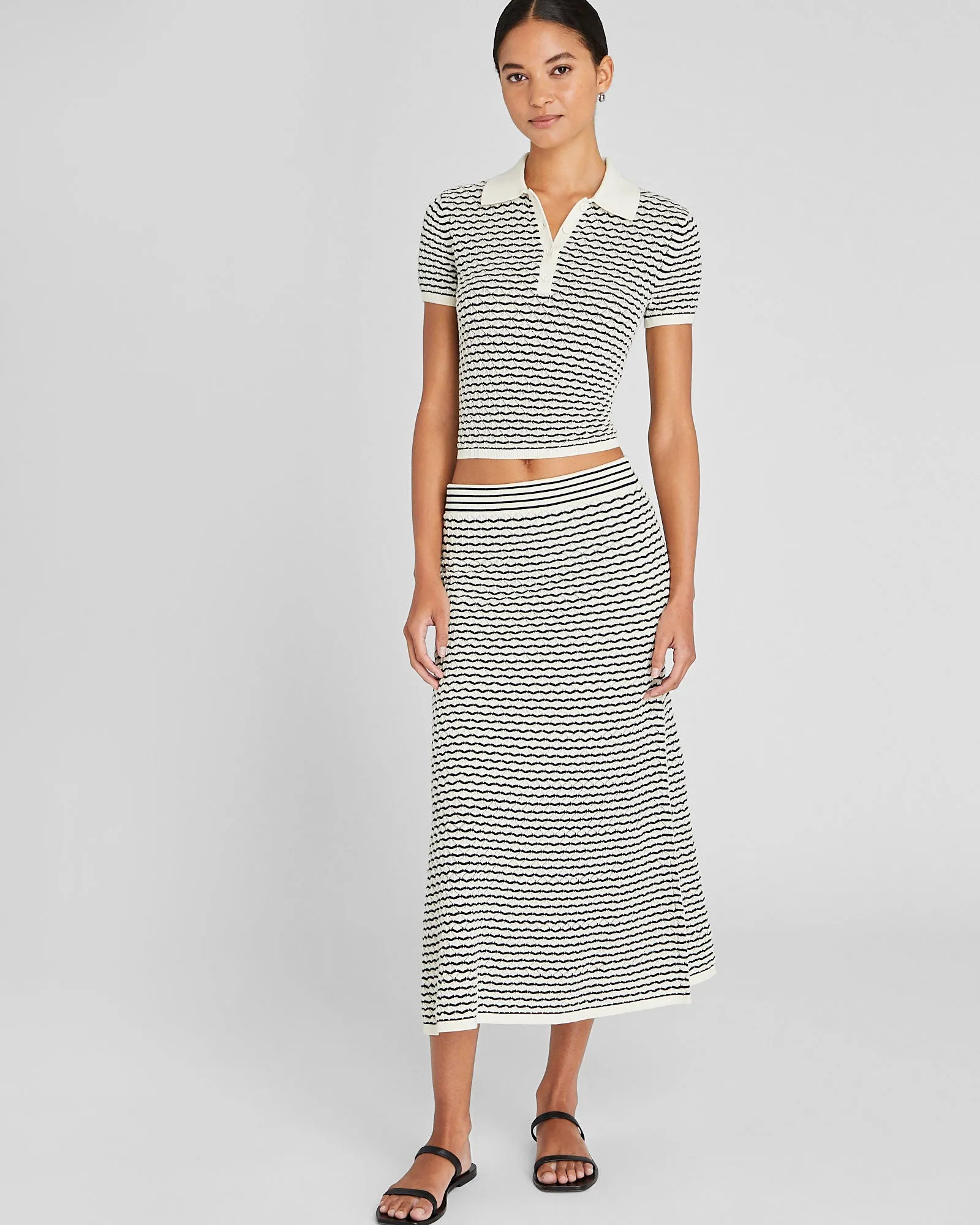 Diamond Pointelle Skirt sold by Club Monaco product image thumbnail 4