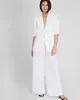 Relaxed Single Breasted Linen-Blend Blazer sold by Club Monaco