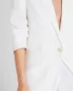 Relaxed Single Breasted Linen-Blend Blazer sold by Club Monaco