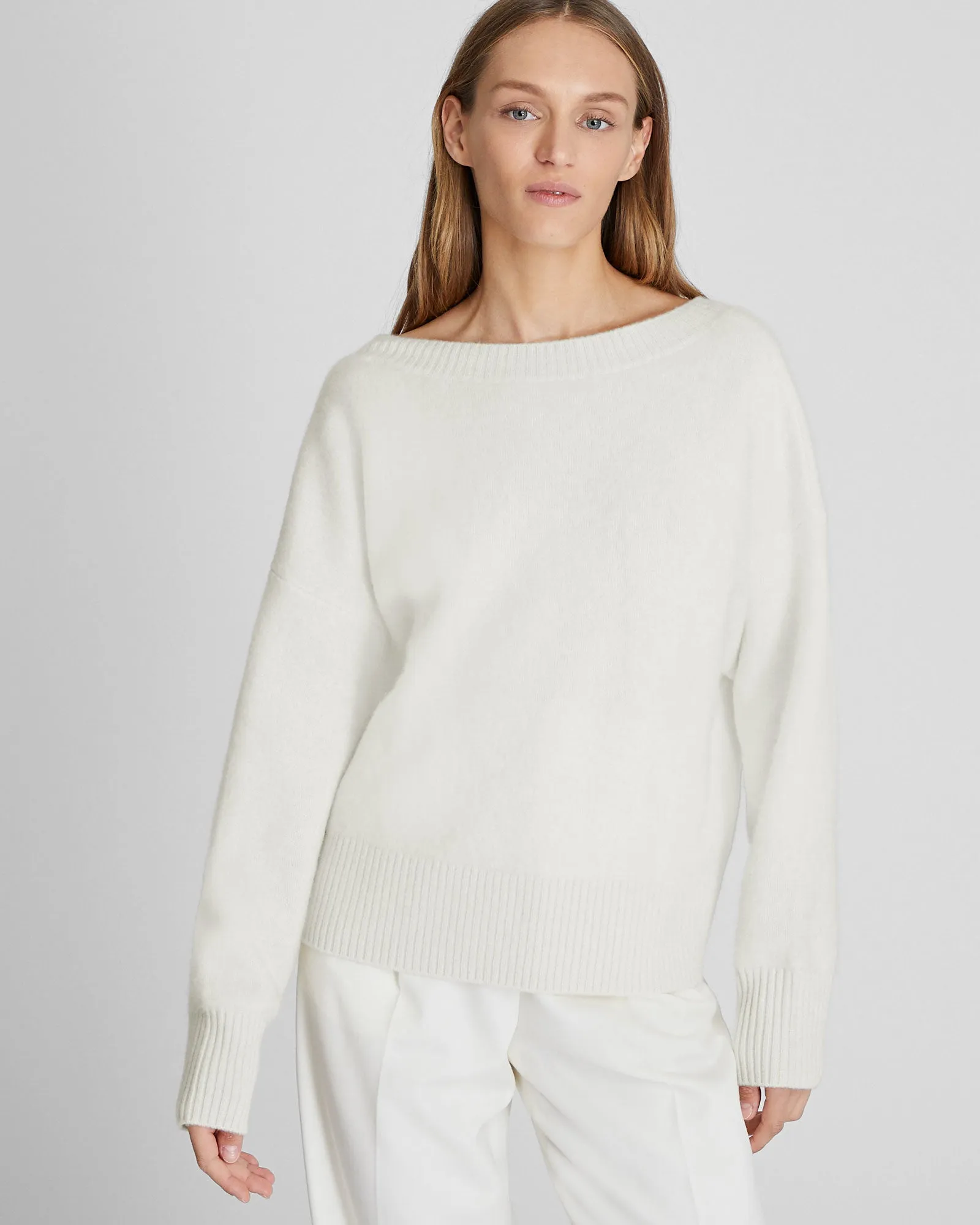 Brushed Cashmere V-Back Sweater sold by Club Monaco product image thumbnail 4