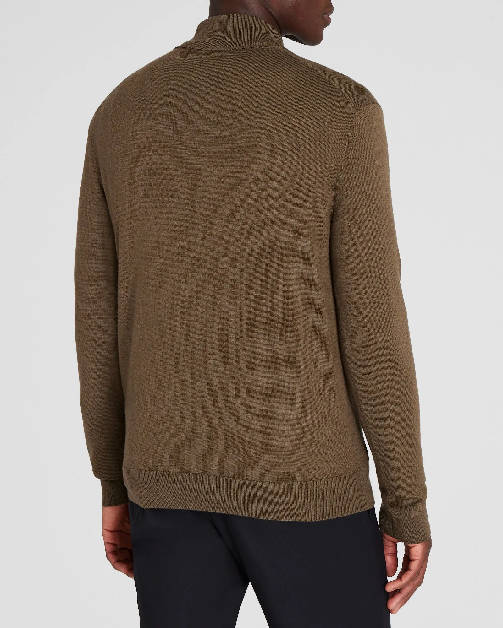 Merino Quarter-Zip Sweater sold by Club Monaco product image thumbnail 3