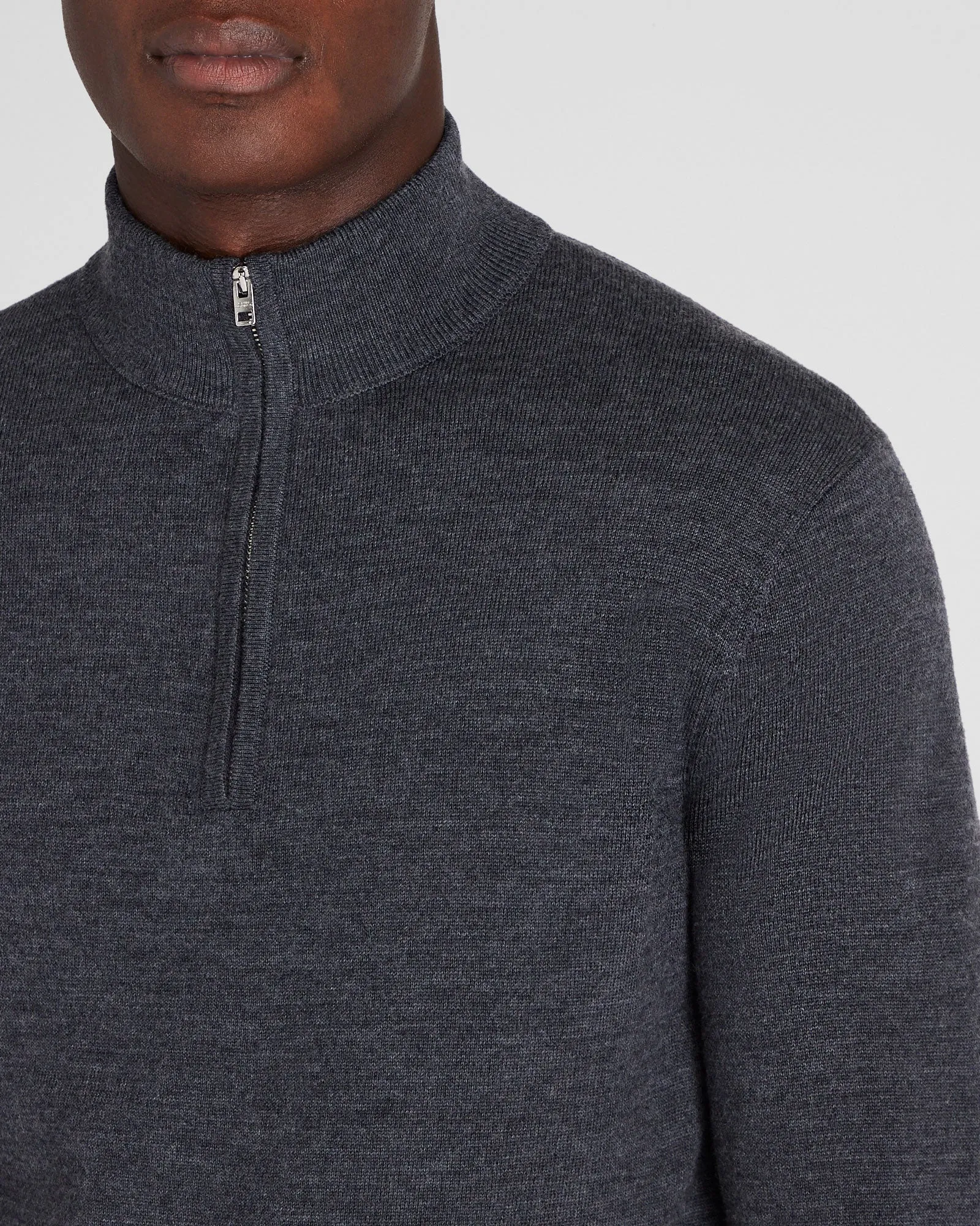 Merino Quarter Zip sold by Club Monaco product image thumbnail 2