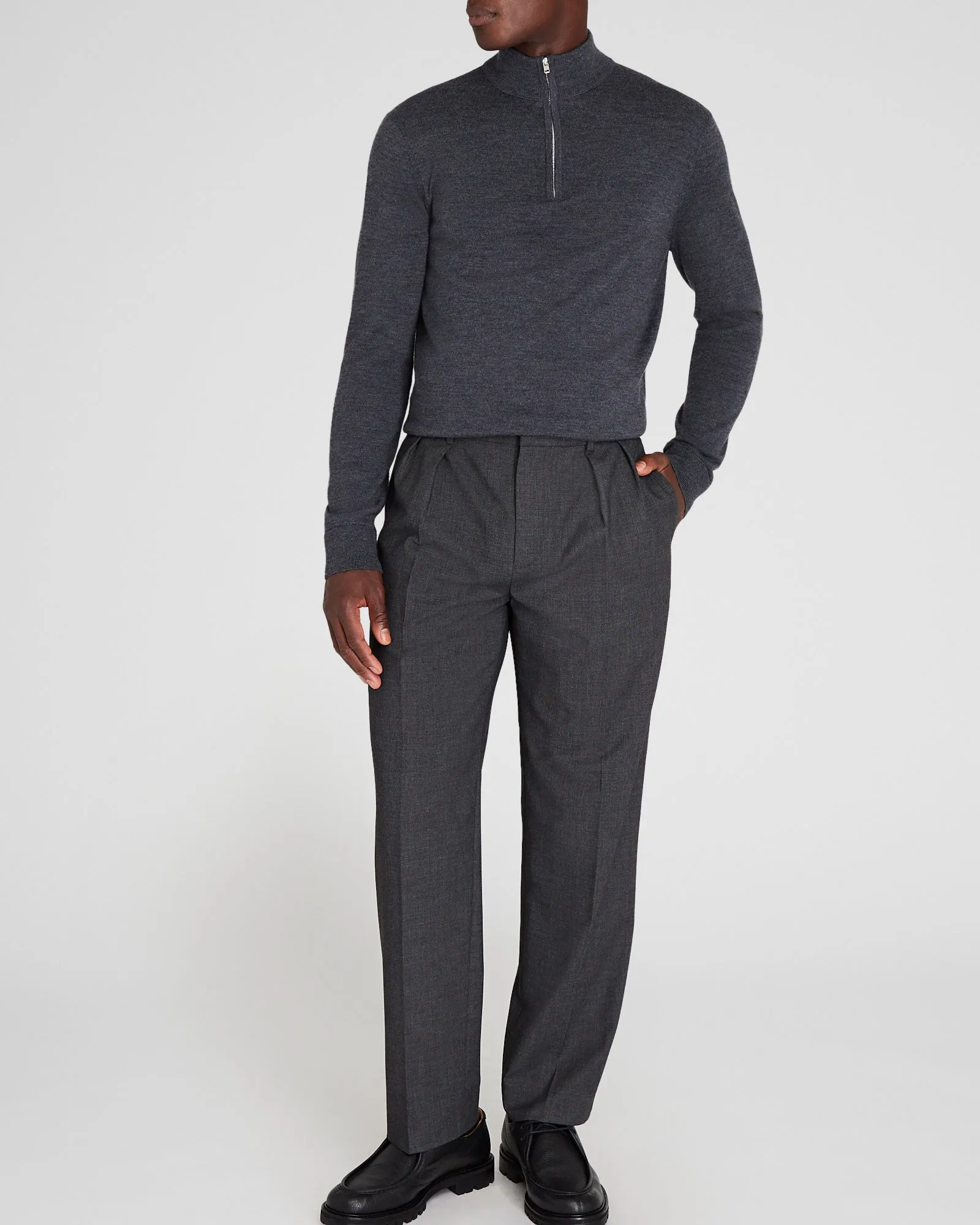 Merino Quarter Zip sold by Club Monaco product image thumbnail 4