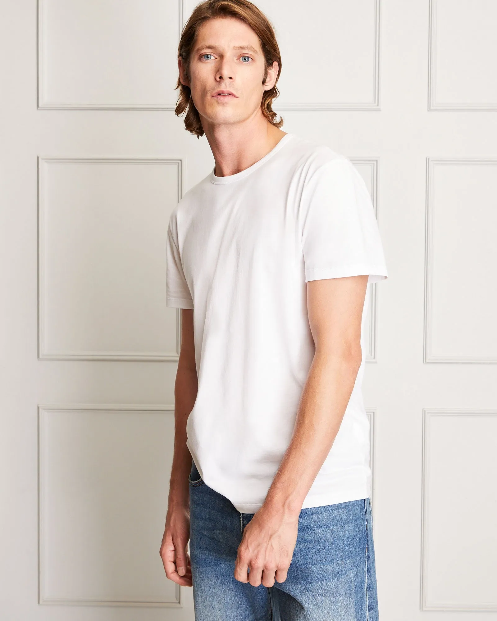 Japanese Cotton Short Sleeve Tee sold by Club Monaco