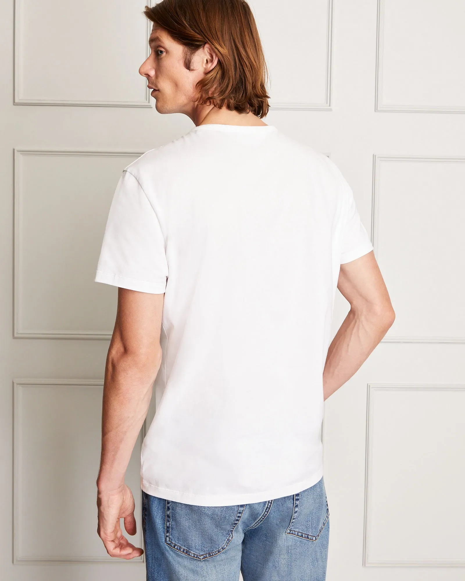 Japanese Cotton Short Sleeve Tee sold by Club Monaco product image thumbnail 2