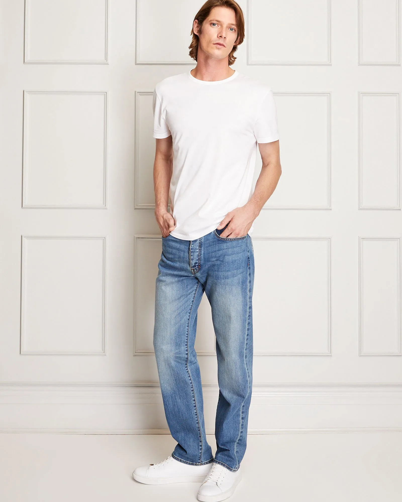 Japanese Cotton Short Sleeve Tee sold by Club Monaco product image thumbnail 4