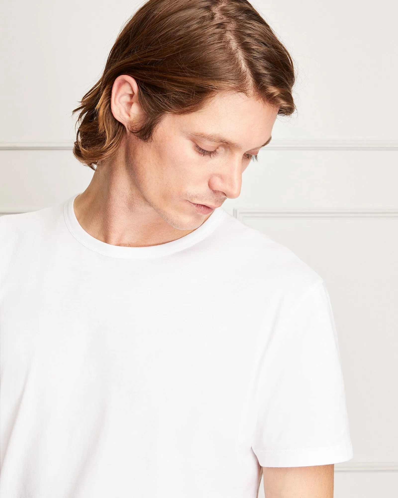 Japanese Cotton Short Sleeve Tee sold by Club Monaco product image thumbnail 3