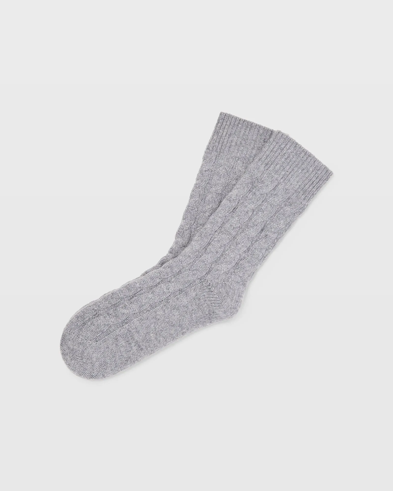 Cable-Knit Cashmere Socks sold by Club Monaco