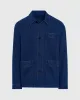 Textured Indigo Shirt Jacket sold by Club Monaco