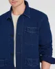 Textured Indigo Shirt Jacket sold by Club Monaco