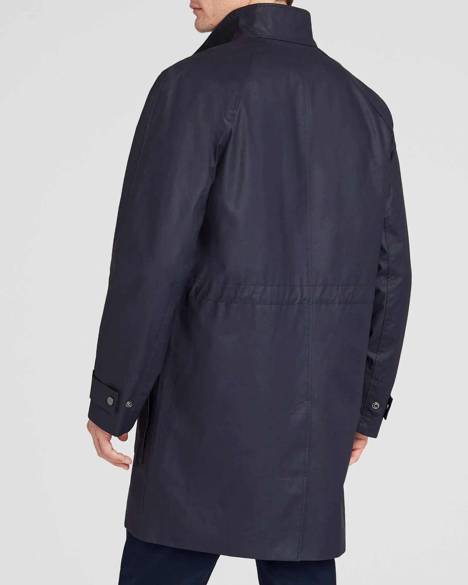Casual Waxed-Cotton Mac Coat sold by Club Monaco product image thumbnail 3