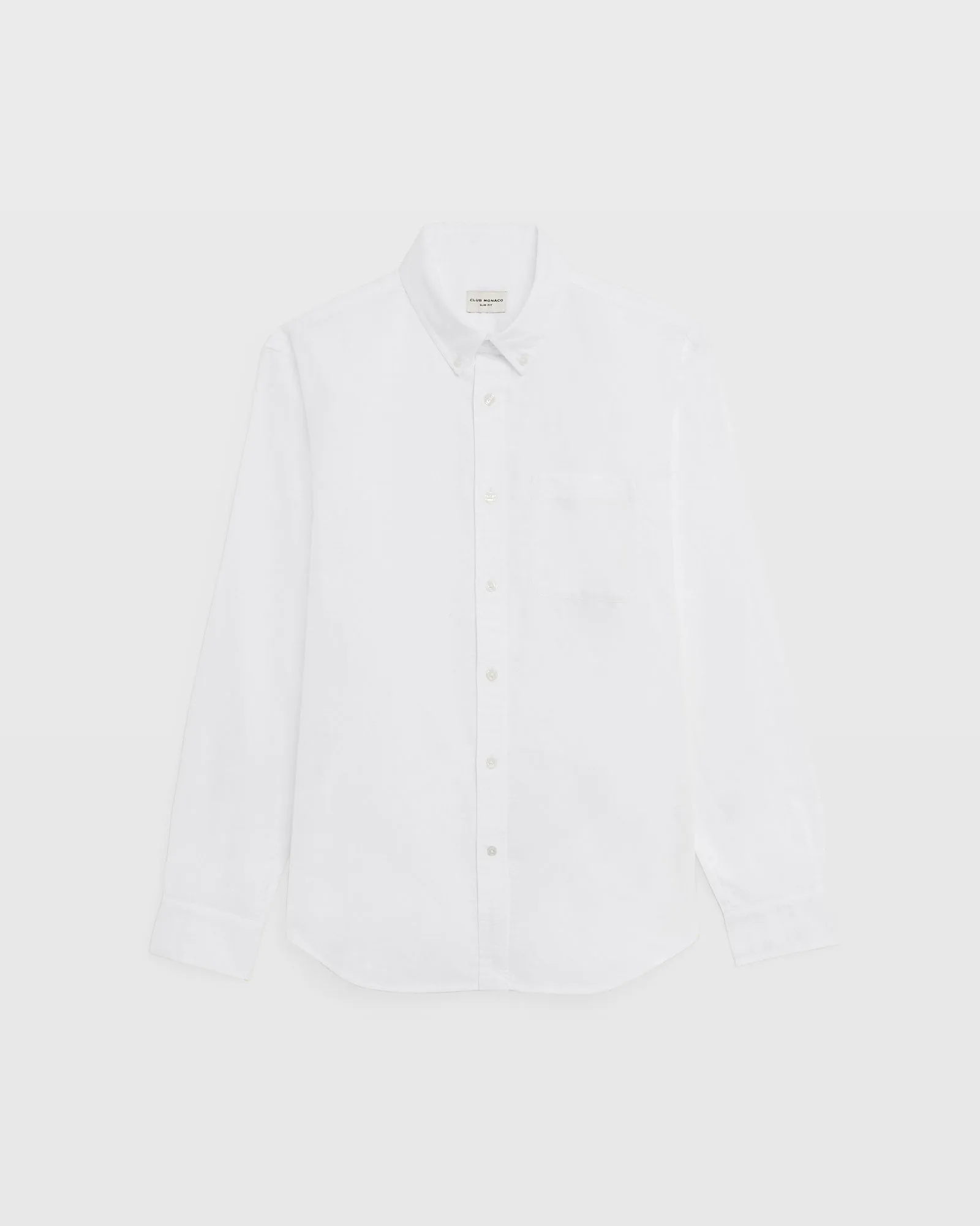 Slim Lightweight Oxford Shirt sold by Club Monaco product image thumbnail 5